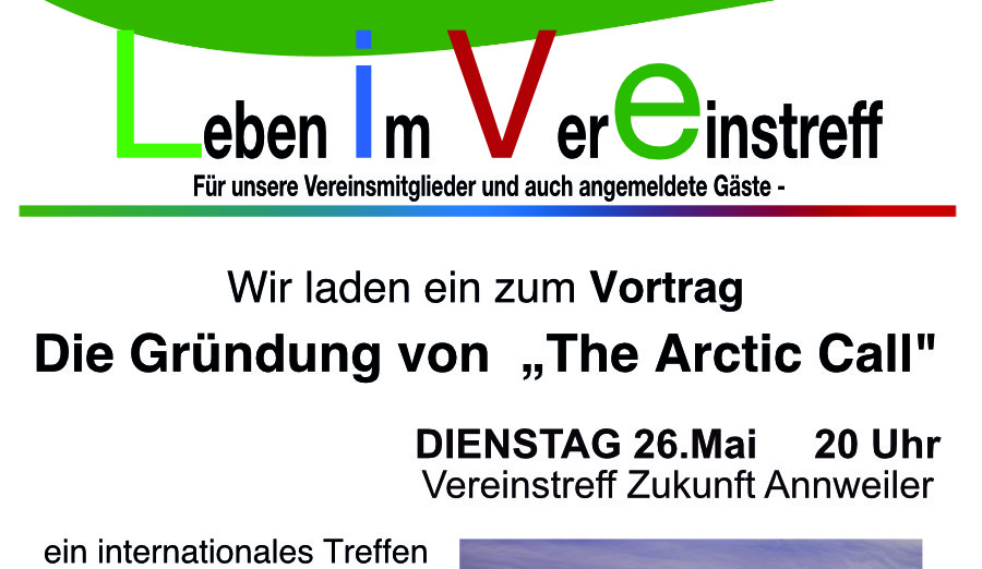 L.i.V.e – Vortrag „The arctic call“