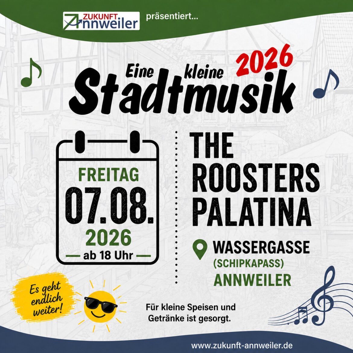 Kleine Stadtmusik geht weiter